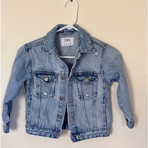 Zara Kids Light Blue Jean Jacket